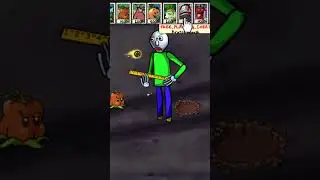 Angry Baldi Zombie 🤬 Plants vs Zombies Conehedonia #shorts #pvz #pvzhacks