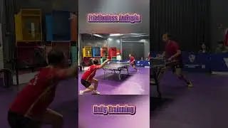 Frictionless Antispin In Action #tulangset #国球乒乓 #pingpong #antispin