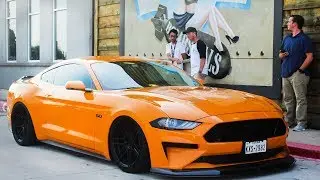 First BAGGED 2018 Mustang Shows Up To CRAZY JDM And Muscle Car Meet