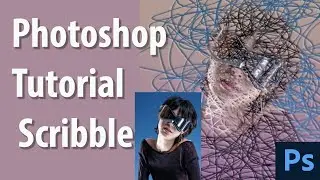Photoshop Tutorial Scribble Effect