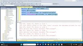 Datatypes in SQL Server (Char, Varchar, Nvarchar, Nchar) Session 1