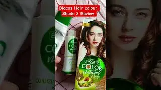 Biocos Medium brown shade 3 Hair color Review