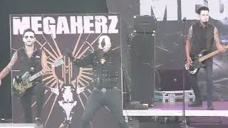 Megaherz - Beiss Mich @ BlackField Festival 2014 Amphitheater Gelsenkirchen 22 June 2014