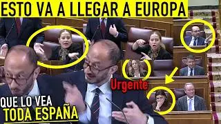 💥BESTIAL INCIDENTE EN EL CONGRESO: SE PONE DE PIE, PARA LA SESI&Oacute;N Y DA UN GOLPE CONTRA EL SANCHISMO💥