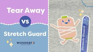 Best Stabilizer for Stretchy Fabrics? Tearaway vs Stretch Guard&trade; | Embroidery for Beginners