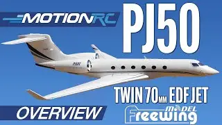 Freewing PJ50 Twin 70mm EDF Jet  - Motion RC LIVE Overview