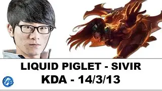 Liquid Piglet - Sivir vs Jinx - NA SoloQ