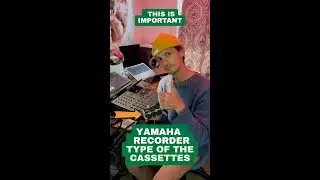 Right Type of Cassettes for Yamaha Mixer/Recorders MT4x MT2x MT8x Must Use CR02 TYPE II #lofi #tape