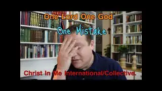 One Lord One God One Mistake (Afrikaans) | Christ in Me Collective | PS Rudolph P. Boshoff
