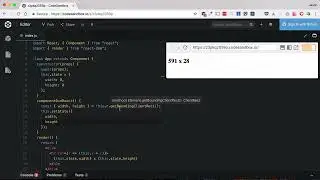 Understanding setState in componentDidMount to Measure Elements Without Transient UI State