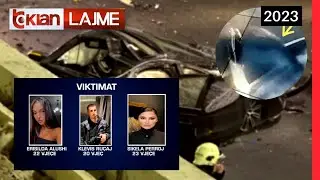 Tv Klan - Dalin pamjet e aksidentit me 3 viktima tek rrethrrotullimi i TEG | Lajme News