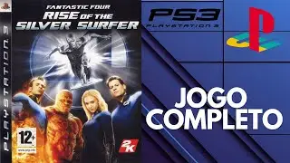 FANTASTIC FOUR RISE OF THE SILVER SURFER PS3 - JOGO COMPLETO