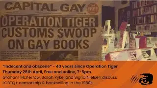 Operation Tiger: Lavender Menace discuss 1980s book bans