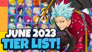 Nalyd's Personal June 2023 Tier List Update! (JP/KR 4th Anniversary) | 7DS Grand Cross