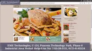 Food and Recipes website | PHP Projects with Source Code