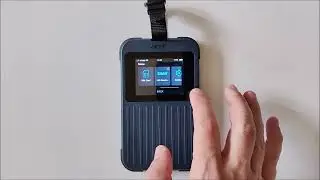 Acer Connect Enduro M3 5G Mobile Wi-Fi- menu / settings