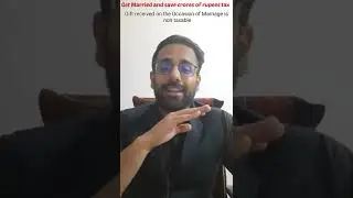 Simple trick to save your crores of tax on the Occasion of Marriage