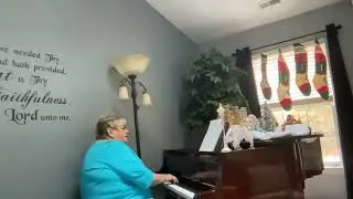 Music from my Living Room — January 3, 2024. “His Eye is on the Sparrow”