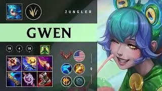 Gwen Jungle vs Kha'Zix - NA Grandmaster Patch 26.03