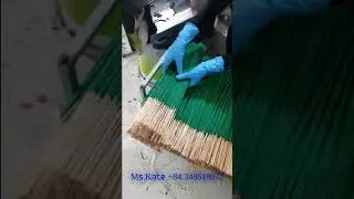 Powder to make green incense sticks