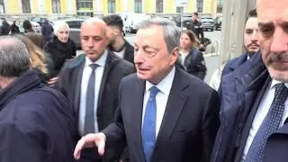 Milano, Mario Draghi incontra i top manager europei: «Qui per ascoltare»