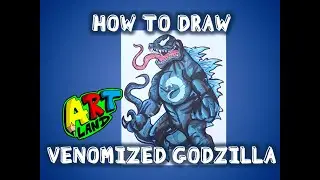 How to Draw VENOMIZED GODZILLA
