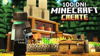 Poświeciłem 100 dni w Minecraft Create
