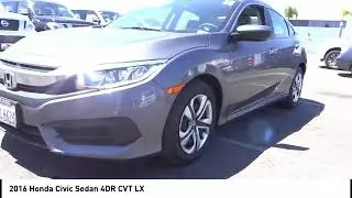 2016 Honda Civic Sedan HUNTINGTON BEACH FOUNTAIN VALLEY COSTA MESA WESTMIINSTER GARDEN GROVE 21406T