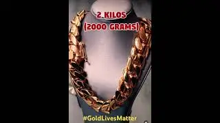 2 Kilo Cuban Link chain. 3.5 Kilos total 🏆🏆🏆