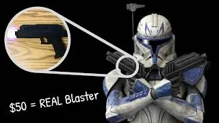 Making a Star Wars Blaster for Cheap | Full Tutorial #DIY