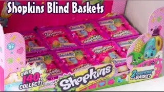 Opening 10 blind baskets Shopkins Season 2