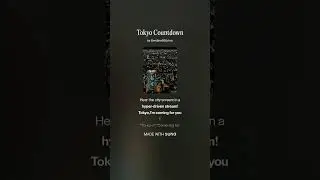 Tokyo Countdown - (AI generated)