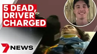 Driver Tyrell Edwards charged over the car crash in Buxton that killed five | 7NEWS