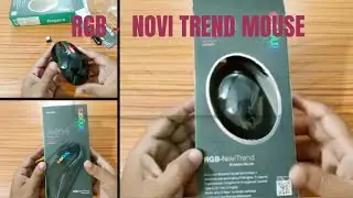 RGB-Novi Trend mouse || Unboxing video || wireless mouse ||