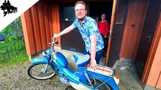 Veteranmoped Rex Sachsmaster  - Kör hem moppen