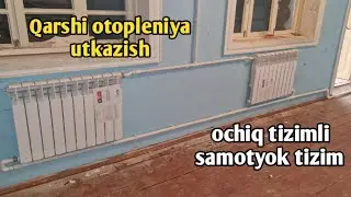 Qarshi otopleniya utkazish... plasmassa trubadan otopleniya. полепропелен трубадан отопления утказиш