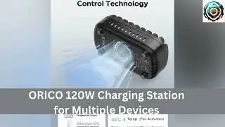 ORICO 120W Charging Station for Multiple Devices | 10-Ports USB Charging Docking Organizer Station