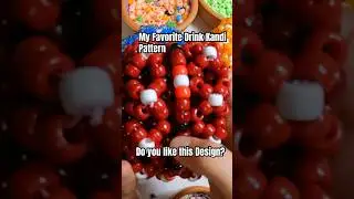 My Favorite Drink Kandi Pattern | Beverage-Themed Beaded Design