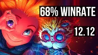 ZOE vs HEIMERDINGER (MID) | 68% winrate, 5/2/11 | EUW Diamond | 12.12