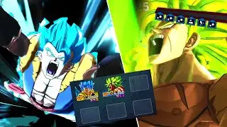 2v3 GOGETA BLUE + BROLY = LEGENDARY FINISH!!