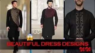 Latest Men&rsquo;s Kurta Shalwar Designs 2020 | Trendy Male Dress Designs Collection 2020