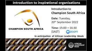 Introduction to Champion South Africa