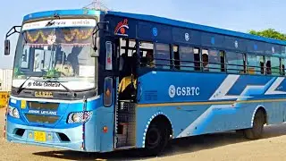 GSRTC Bus driving test