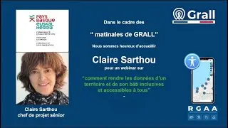 Webinaire Grall : Rendre les données d’un territoire inclusives & accessibles à tous | Pays Basque