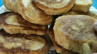 ПЫШНЫЕ ОЛАДЬИ НА СЫРОВАТКЕ БЕЗ ЯИЦ#Stay Home and cook( оставайтесь дома и готовьте со мной)
