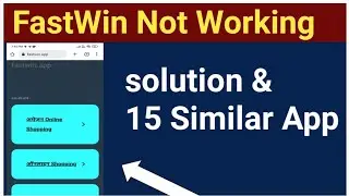 fastwin App Not Working Solutions | 15 Amazing App Similar To Fastwin