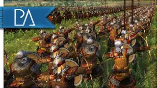 KHAJIITS VS ARGONIANS - Elder Scrolls Total War Mod Gameplay