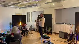Barry Edwards with Lyndon Owen - N-Ex-T, Hafan yr Afon, Newtown, Wales. April 2025 - 3rd track