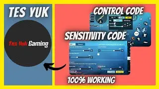 [ NEW BGMI ] TES YUK GAMING CONTROL AND SENSITIVITY l YES YUK GAMING CONTROL CODE l YES YUK GAMING
