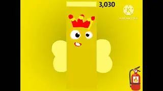 Numberblocks fire extinguisher 3,000-3,999